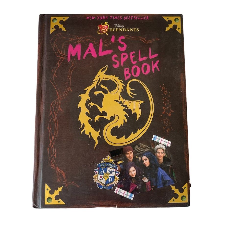 Descendants: Mal's Spell Book by Disney Book Group (2015, Hardcover) Fiction